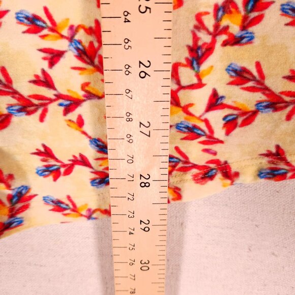 Soft Surroundings Tunic Top Womens M Floral Embroidered Boho 3/4 Sleeve Colorful - Picture 6 of 14